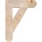 Ekena Millwork Traditional Craftsman Smooth Bracket, Douglas Fir, 5 1/2"W x 24"D x 32"H BKT06X24X32TRA04SDF - alternate 2